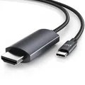 Produktbild: Primewire 2m USB Typ C zu HDMI Konverterkabel - 4K Kabel - UHD 3840x2160@60Hz 3D
