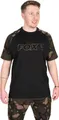 Produktbild: Fox Fishing Angelshirt Black/Camo Outline T-Shirt - M