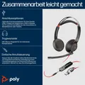 Produktbild: HP Poly Blackwire 5220 - Headset - On-Ear - kabelgebunden