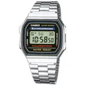 Produktbild: Casio Unisex Digital mit Edelstahl Armbanduhr A168WA 1W