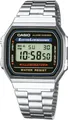 Produktbild: Casio Unisex-Uhr Digital mit Edelstahlarmband –  Quarz - Alarm - A168WA - NEU