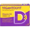 Produktbild: VIGANTOLVIT 4000 I.E. Vitamin D3 Tabletten   60 St   PZN18107141