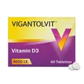 Produktbild: VIGANTOLVIT 4000 I.E. Vitamin D3 Tabletten, 60 St PZN 18107141