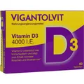 Produktbild: VIGANTOLVIT 4000 I.E. Vitamin D3 Tabletten 60 St. PZN 18107141