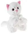 Produktbild: HEUNEC MISANIMO Glitter-Kitty Babykatze weiß