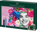 Produktbild: FABER-CASTELL Polychromos & Pitt Graphite Matt Malset farbsortiert, 40 St. (210053)