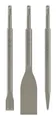 Produktbild: Bosch Pro SDS plus-5C Meißelset, 0/40/20 x 250/260/250 mm, 3-teilig - 2607019159 (3 Teile)