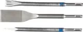 Produktbild: Bosch Meißel-Set SDS-plus 3-tlg. 2607019159 | Spitz-, Flach-, Fliesenmeißel | für Beton & Mauerwerk, 250/260 mm