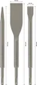 Produktbild: BOSCH Meißel-Set 3-teilig