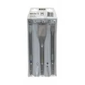 Produktbild: Bosch Meißel Set SDS-plus 3tlg. ( 2607019159 ) Flach / Spitz / Fließe Long Life