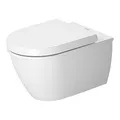Produktbild: Duravit Starck 2 WC-Sitz 0069890000 weiss, mit Softclose, Scharniere Edelstahl