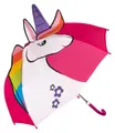 Produktbild: von Lilienfeld Stockregenschirm Kinderschirm Einhorn Regenbogen pink rosa bis ca. 8 Jahre 3D, 3D