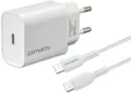 Produktbild: 4smarts 4smarts Schnelllade-Set 20W mit 1.5m USB-C zu USB- Induktions-Ladegerät