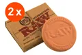Produktbild: RAW 2 x Hydrostone Tabakbefeuchter aus Terracotta-Ton | Tobacco Humidifier