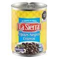 Produktbild: Ganze Schwarze Bohnen (gewürzt), Dose 560g -- aus MEXIKO -- Frijoles Negros Enteros LA SIERRA