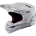 Produktbild: Alpinestars Motocross-Helm Supertech S-M10 Solid - Weiß Glossy