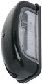 Produktbild: Hella® Kennzeichenleuchte hinten links/rechts, R10W, schwarz, oval, 105 x 55 x 40 mm, Sockel BA15s, 2KA 001 386-231 10066166