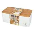 Produktbild: Birkmann Laib & Seele Brotkasten mit Deckel Brot Kasen Brotbox 33 x 18 x 13 cm