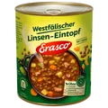 Produktbild: Erasco Westfälischer Linsen-Eintopf mit Essig 800g