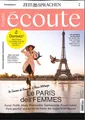 Produktbild: écoute, Französisch-Magazin, 10/2025: Le Paris des Femmes    +wie neu