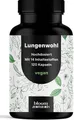 Produktbild: Bloom Naturals Lungenkraut Kapseln Hochdosiert - 120 Kapseln - 60 Tage Vorrat