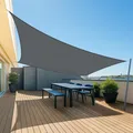 Produktbild: Sonnensegel Garten Balkon Terrasse Wasserdicht UV Schutz Rechteckig 3x3m Anthra