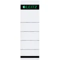 Produktbild: LEITZ Ordneretiketten 1642 grau für 8,0 cm Rückenbreite, 100 St.
