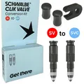 Produktbild: Schwalbe Fahrrad Clik Valve SCV Klick Ventil System (SV) Französisch Set 2St