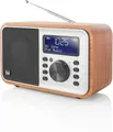 Produktbild: Dual DAB+ / UKW Radio mit Akku u: Bluetooth, Braun, B- Ware