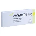 Produktbild: FOLSAN 0,4 mg Tabletten 50 St.