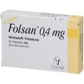 Produktbild: Folsan® 0,4 mg