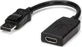 Produktbild: StarTech.com DisplayPort auf HDMI Video Adapter / Konverter mit bis zu 1920x1200 Stecker/Buchse Videoanschluß / W M 24 cm Schwarz (DP2HDMI)