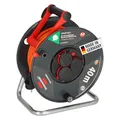 Produktbild: Brennenstuhl Garant V2 IP44 Kabeltrommel 40m outdoor (Made in Germany, 3 Schutzkontakt-Steckdosen, Überhitzungsschutz, kurzfristiger Einsatz im Außenbereich)