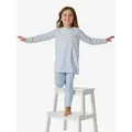 Produktbild: Schiesser Pyjama Nightwear 1 (2 tlg) schlafanzug schlafmode bequem blau 98 EU