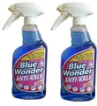 Produktbild: 2 x Blue Wonder Duschkabinen-Reiniger Anti Kalk Badreiniger Reiniger Set 1,5Ltr.