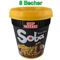 Produktbild: Nissin Soba Cup Noodles Wok Style Classic 8er Pack (8 x 90g) Instant Nudeln