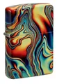Produktbild: Zippo Sturmfeuerzeug - Colorful Swirl, 540° Glow-in-The-Dark - Nachfüllbar - Wiederverwendbar - Windfestes Design - Geschenkbox - Made in USA