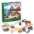 Produktbild: BRIO Steinverlade Set, Straßen & Schienen 63321000