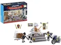 Produktbild: PLAYMOBIL | Polizei Adventskalender für Kinder | Museumsdiebstahl | Adventskalender für Polizeifans | Adventszeit voller Überraschungen | 71347