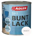 Produktbild: ADLER 5in1 Buntlack für Innen und Außen - 750ml - Wetterfester Lack und Grundierung für Holz, Metall & Kunststoff - Matt, RAL7016 Anthrazitgrau