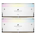 Produktbild: Corsair Dominator Titanium Weiß 64GB (2x32GB) DDR5-6000 XMP Arbeitsspeicher, CL30, 1.4V CMP64GX5M2B6000C30W