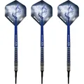 Produktbild: BULL'S NL Soft Darts Blue Pegasus Barrel C 95% Tungsten Softtip Softdart 22g
