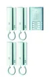 Produktbild: Ritto Türsprech-Set Bus-System 4xTeiln silber weiß 1LS - 1841420