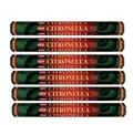 Produktbild: HEM 120 Räucherstäbchen [ CITRONELLE ] handgerollte Räucherstäbchen aus Indien