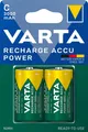 Produktbild: 2x VARTA Recharge Accu Power C Akku 3000 mAh 1,2V NiMH HR14 (1x 2er Blister) 