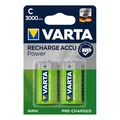 Produktbild: Varta Recharge Accu Power Batterien C 3000 mAh 2 Stück im Blister