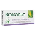 Produktbild: Bronchicum Thymian Lutschtabletten | Zur Schleimlösung bei Husten und zur Beruhigung der gereizten Bronchien | 20 Stück