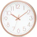 Produktbild: Intirilife Wanduhr, Gold, Kunststoff, 30.5x30.5x4.5 cm, Dekoration, Uhren, Wanduhren