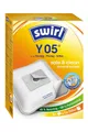 Produktbild: Swirl Staubsaugerbeutel Swirl Y05 Y 05, passend für Dirt Devil Progress Samsung Staubsauger, inkl. 1 Filter - zuschneidbar, 4 St., Optimale Passform, MicroPor® Plus-Qualität für lange Nutzungsdauer