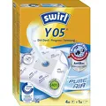 Produktbild: Swirl Y 05 Staubsaugerbeutel für Phillips AEG Electrolux Dirt Devil Samsung (3,3